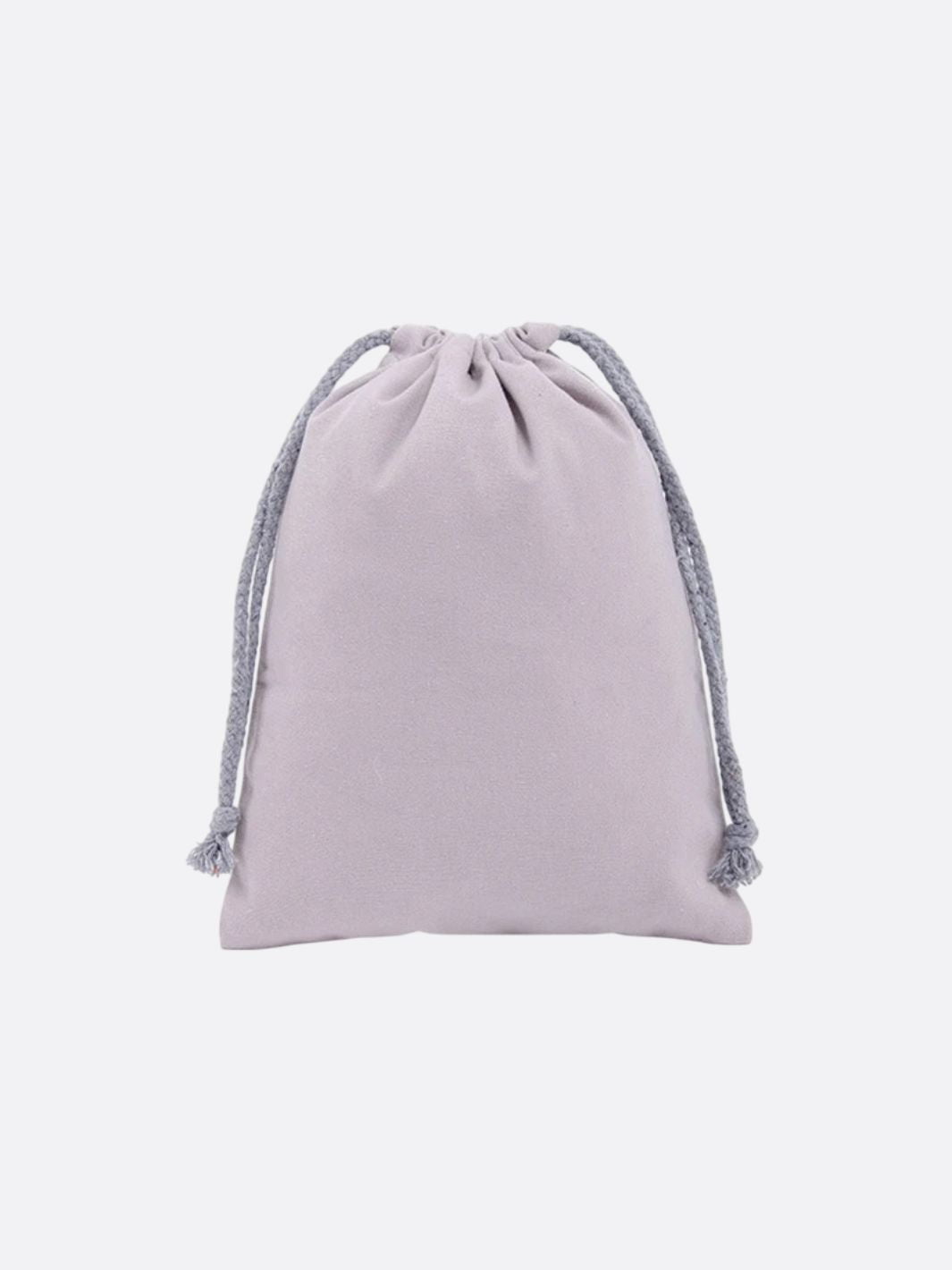 pochette rangement sac à main gris clair