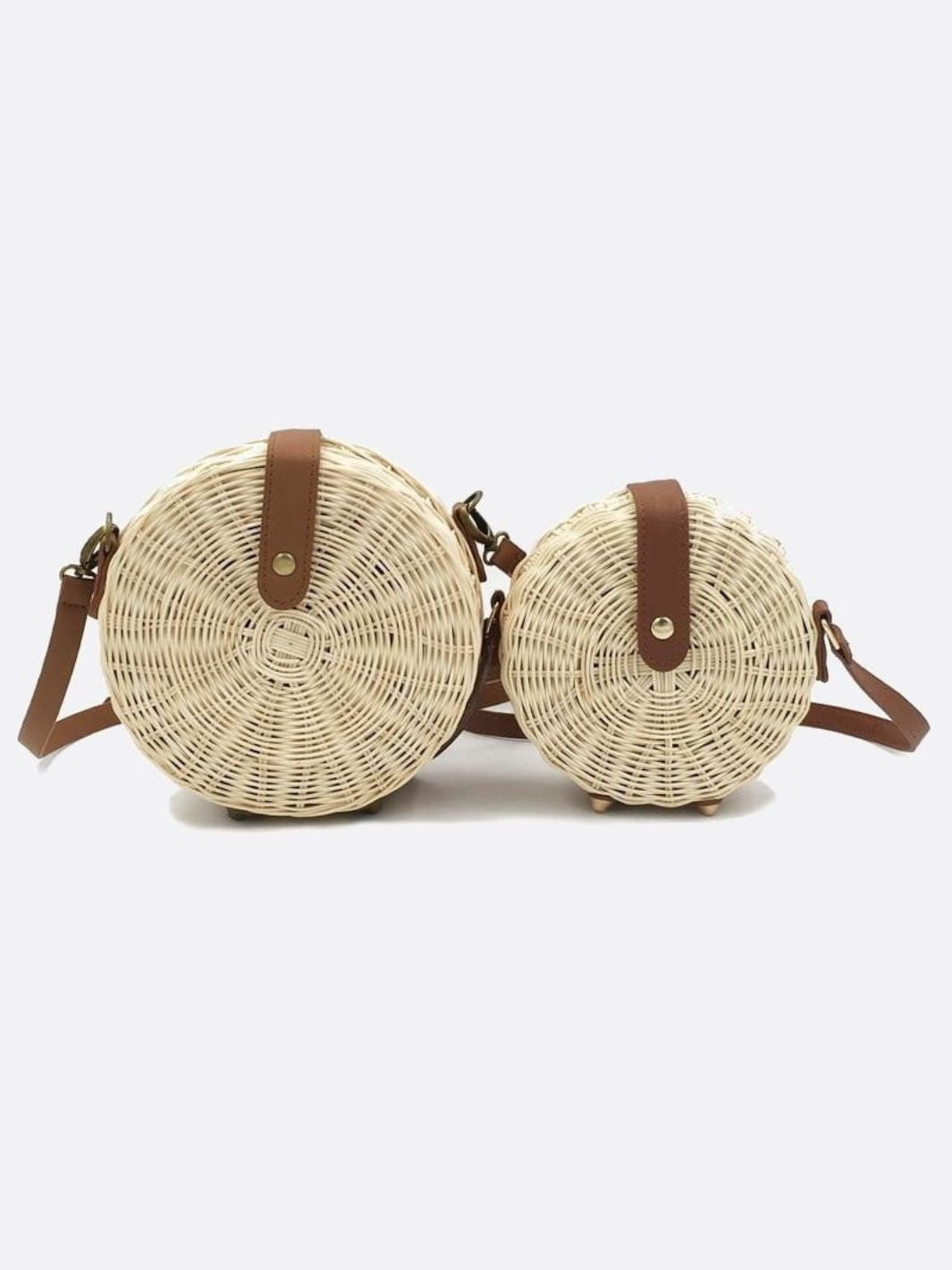 Sac rotin bandoulière
